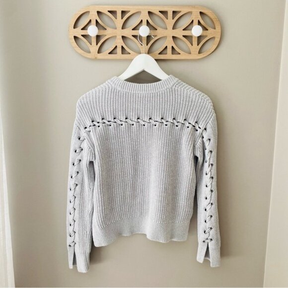 All Saints Pullover Sweater Gray Sz XS - Picture 6 of 8